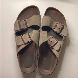 Suede Birkenstocks